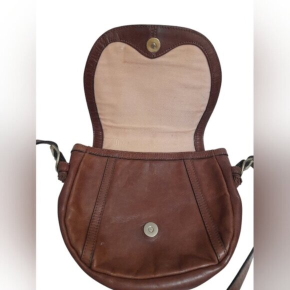 See By Chloe - Crossbody Brown Leather Bag *Flawed* - Picture 3 of 15